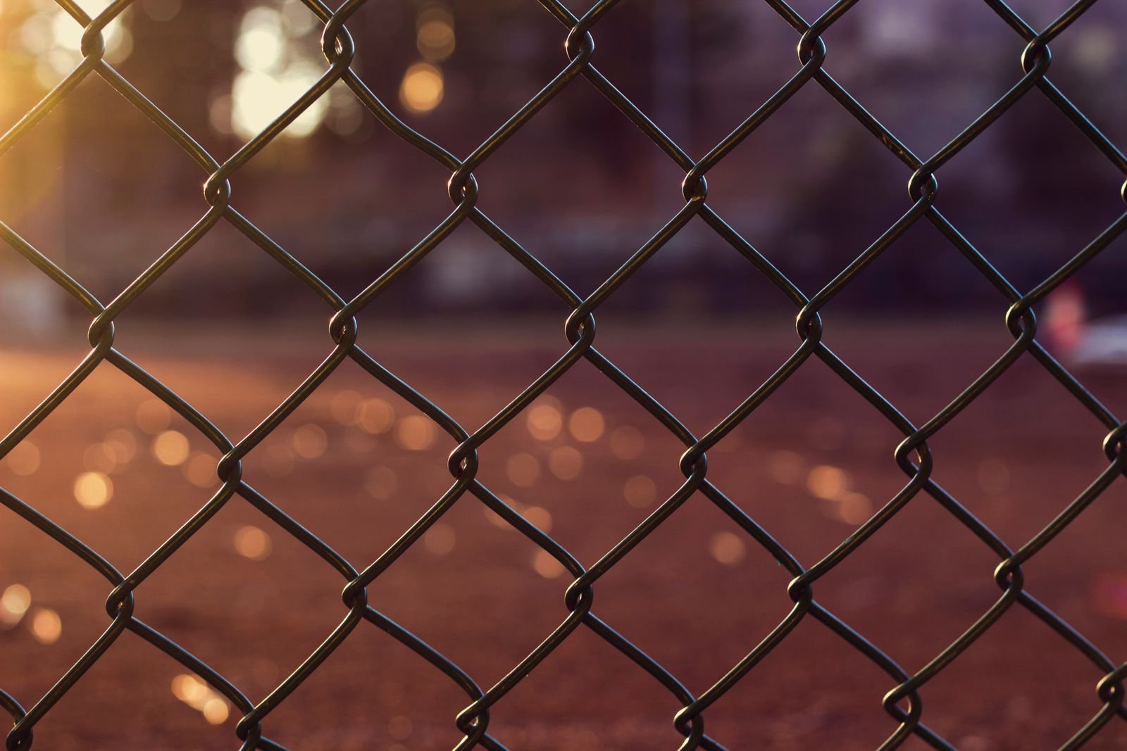Galvanized chain link fence by KP Landscaping in Buffalo NY