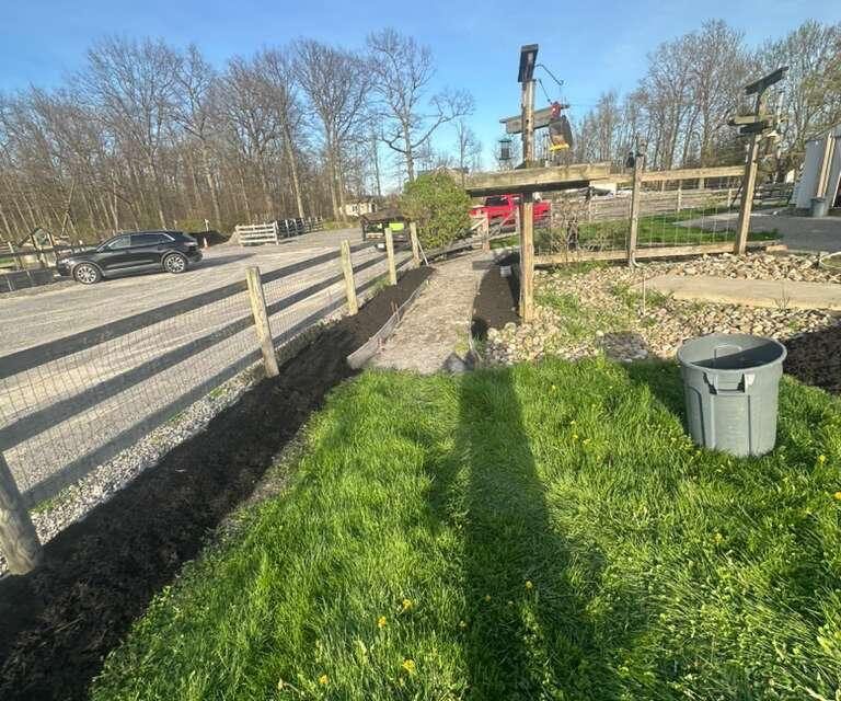 Completed landscaping project by KP Landscaping in Buffalo NY