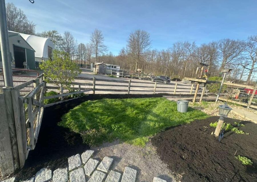 Completed landscaping project by KP Landscaping in Buffalo NY