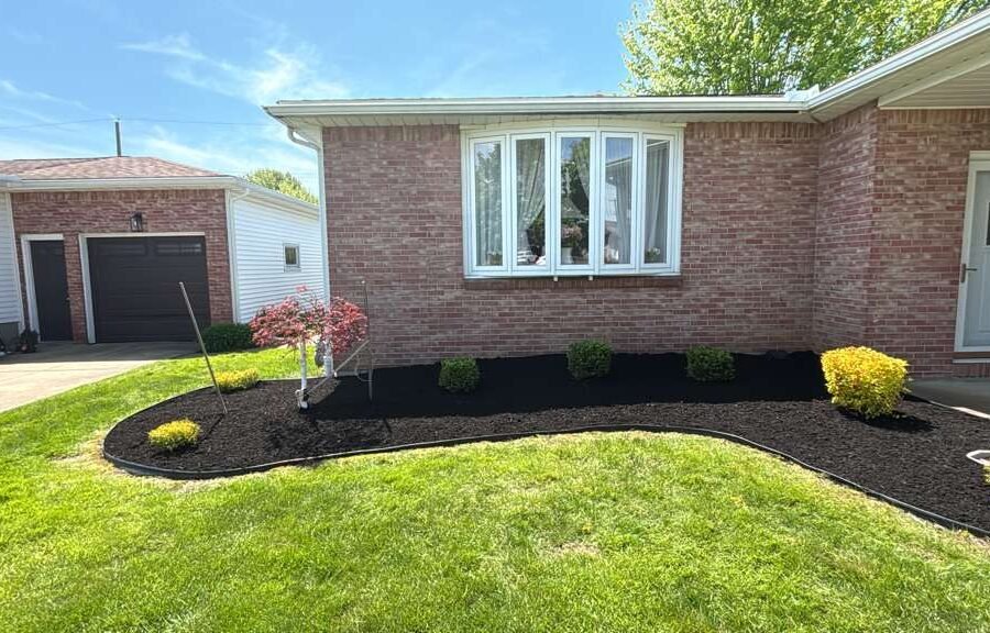 Completed landscaping project by KP Landscaping in Buffalo NY
