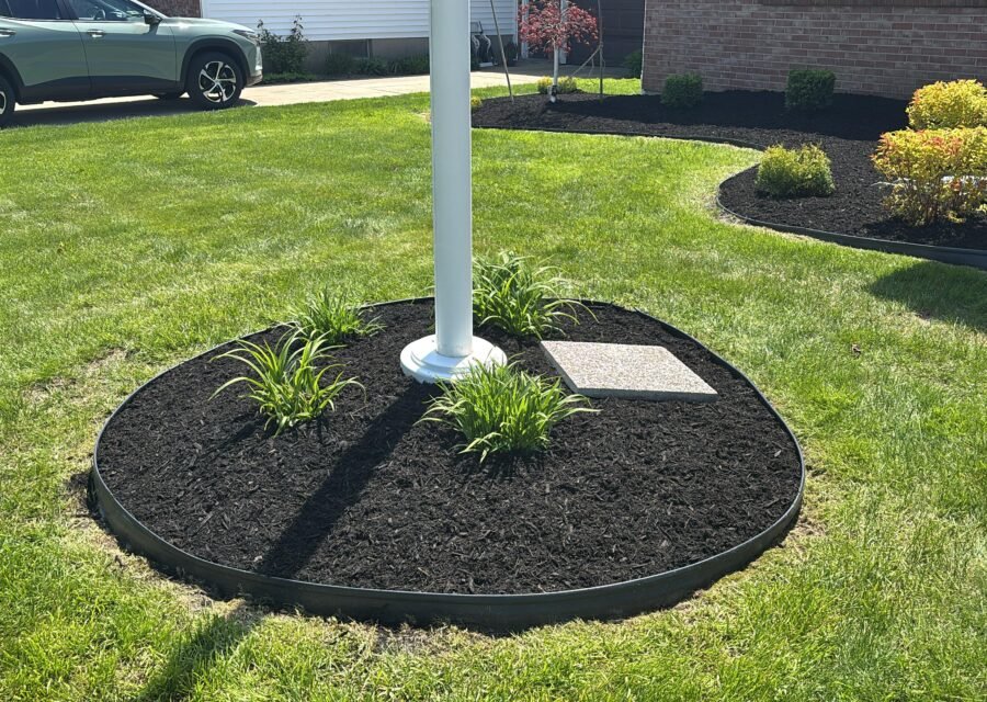 Completed landscaping project by KP Landscaping in Buffalo NY