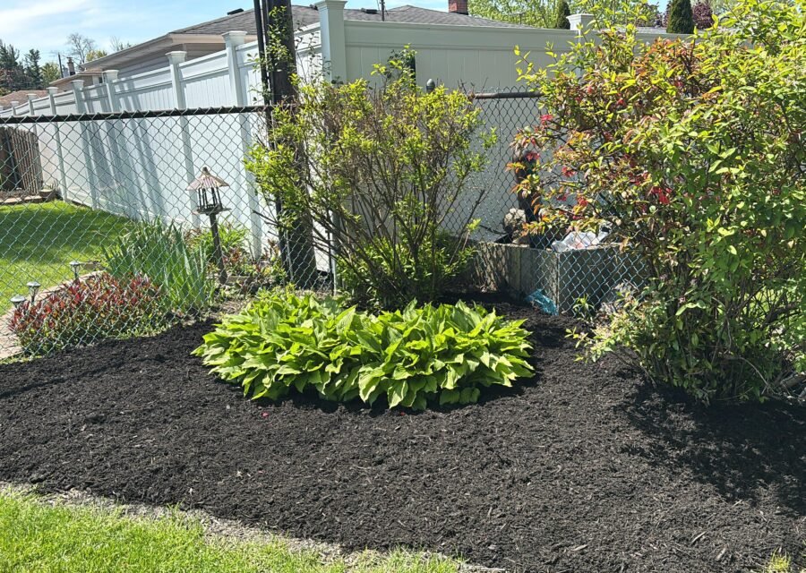 Completed landscaping project by KP Landscaping in Buffalo NY