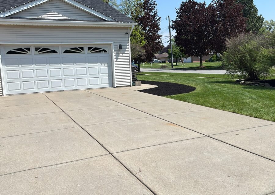 Completed landscaping project by KP Landscaping in Buffalo NY