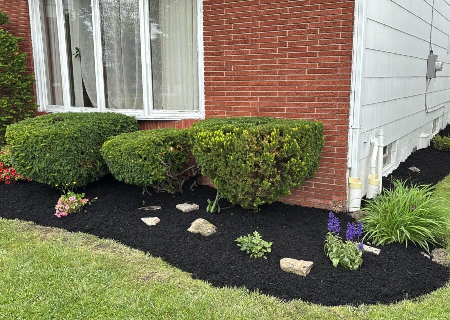 Completed landscaping project by KP Landscaping in Buffalo NY