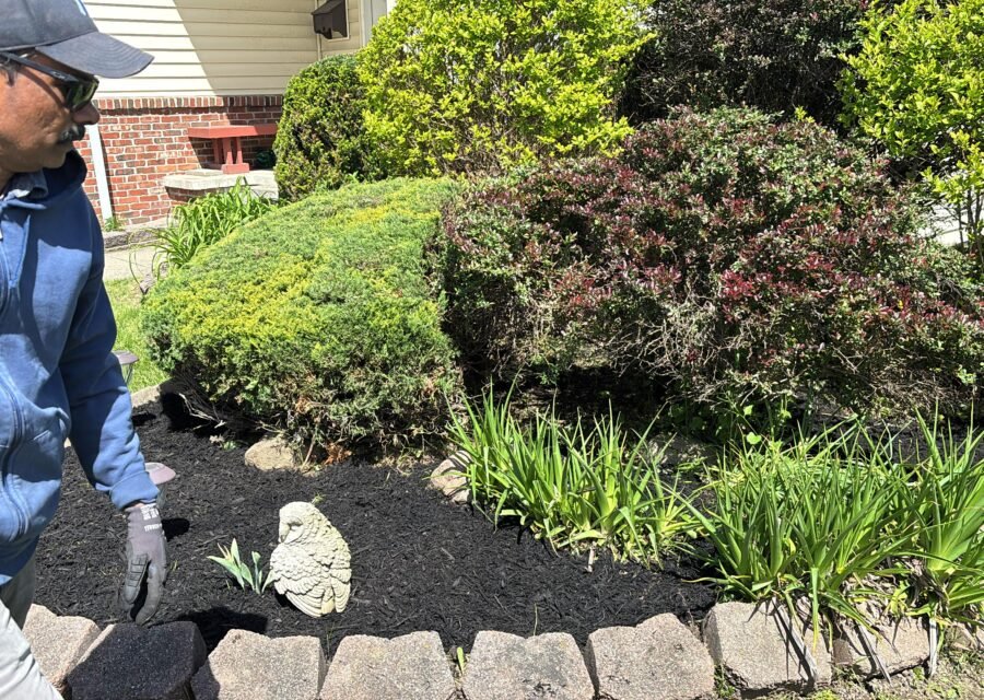 Completed landscaping project by KP Landscaping in Buffalo NY