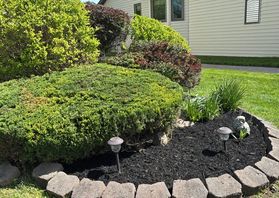 Completed landscaping project by KP Landscaping in Buffalo NY