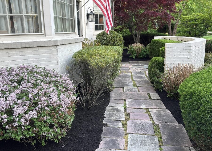 Completed landscaping project by KP Landscaping in Buffalo NY