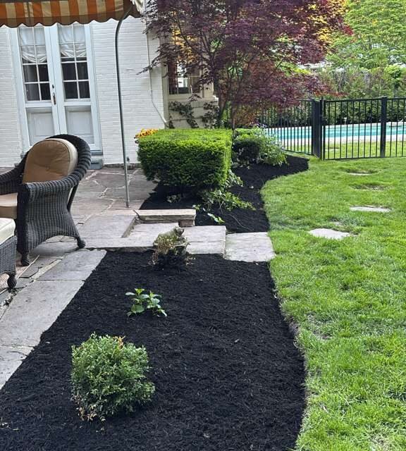 Completed landscaping project by KP Landscaping in Buffalo NY