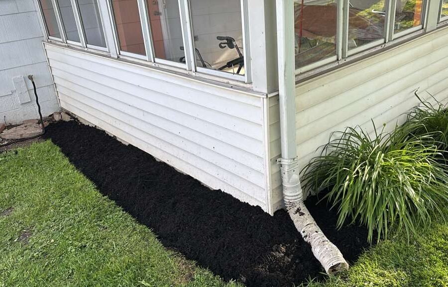 Completed landscaping project by KP Landscaping in Buffalo NY
