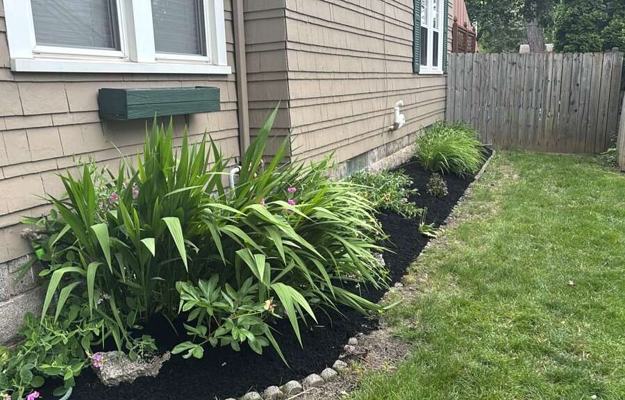 Completed landscaping project by KP Landscaping in Buffalo NY