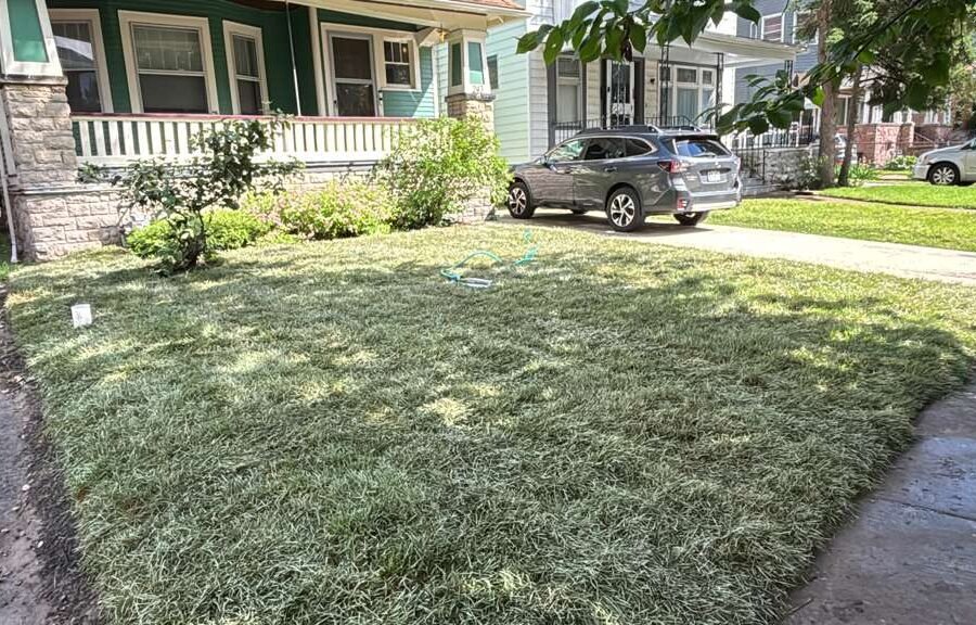 Completed landscaping project by KP Landscaping in Buffalo NY