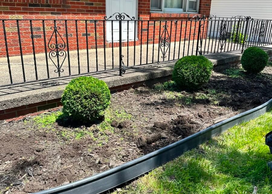 Completed landscaping project by KP Landscaping in Buffalo NY