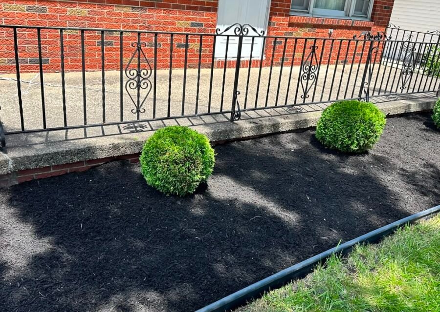 Completed landscaping project by KP Landscaping in Buffalo NY