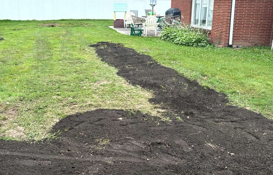 Completed landscaping project by KP Landscaping in Buffalo NY