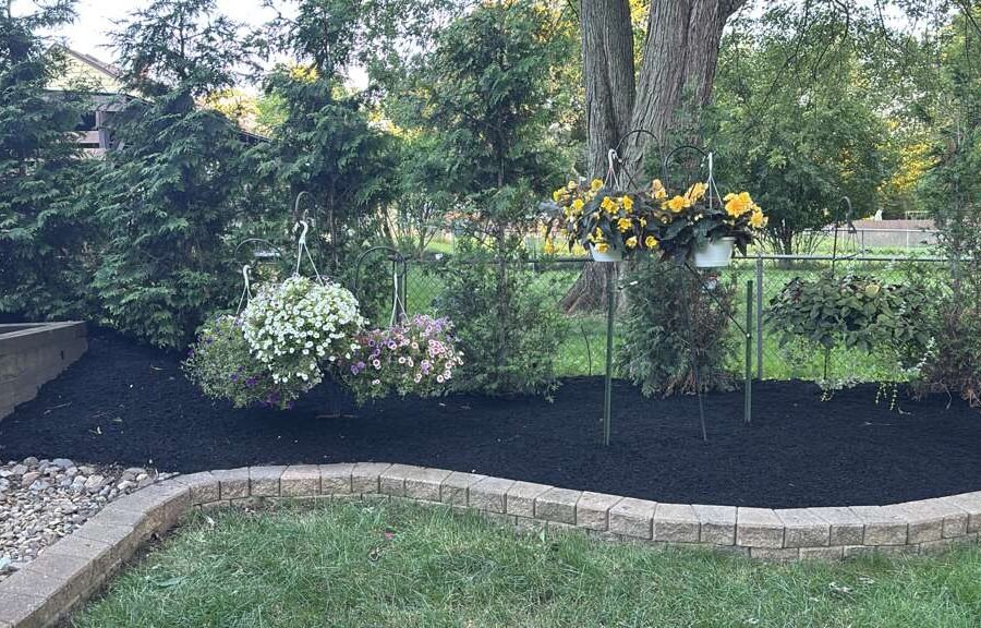 Completed landscaping project by KP Landscaping in Buffalo NY