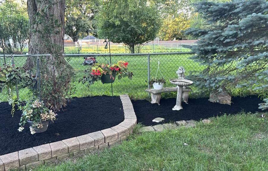 Completed landscaping project by KP Landscaping in Buffalo NY
