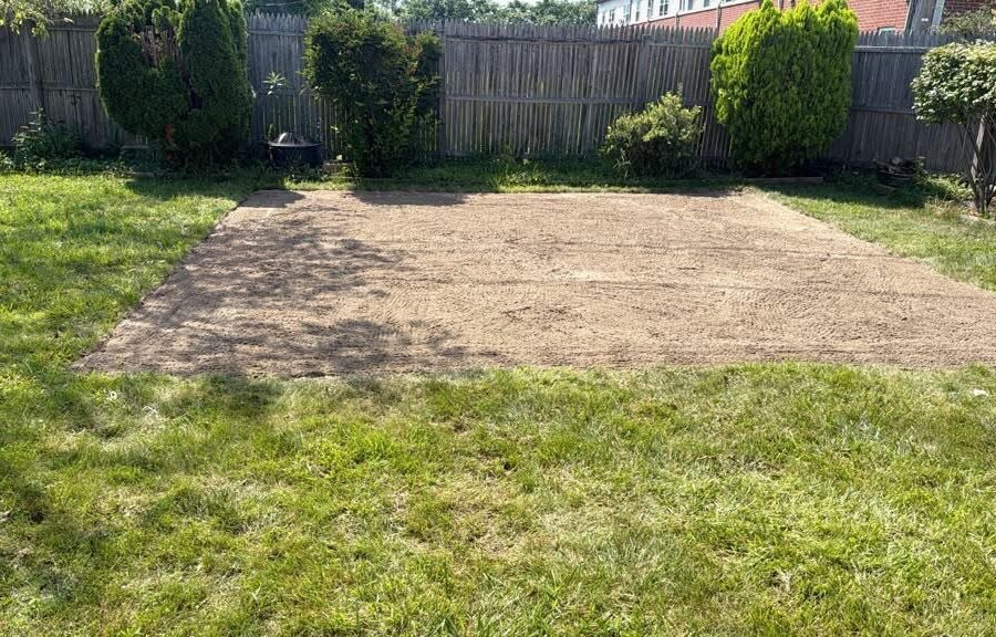 Completed landscaping project by KP Landscaping in Buffalo NY