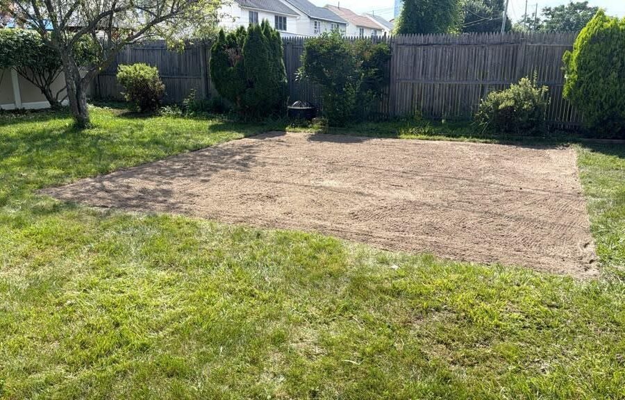 Completed landscaping project by KP Landscaping in Buffalo NY