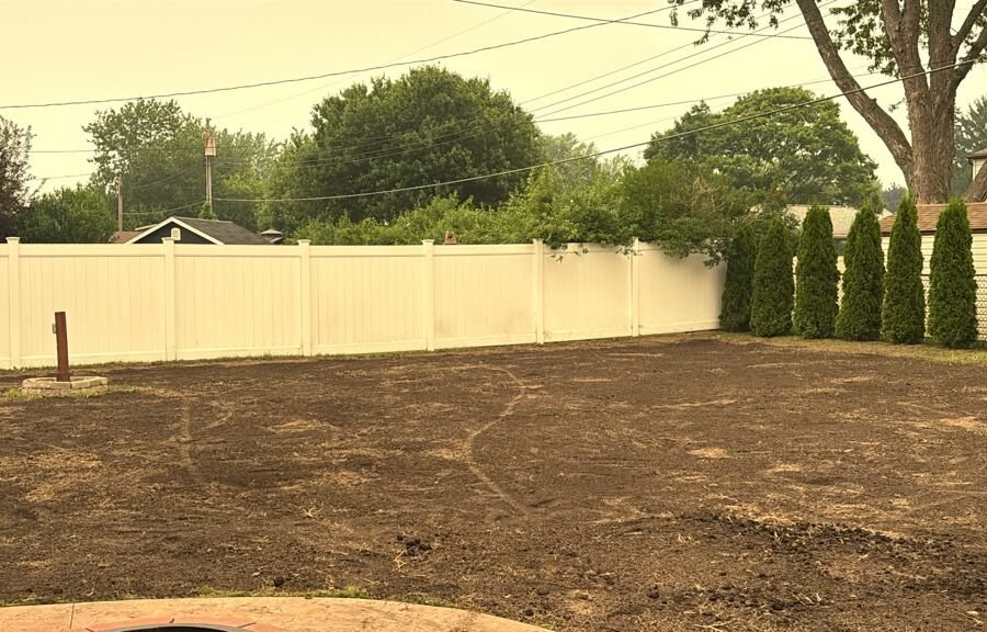 Completed landscaping project by KP Landscaping in Buffalo NY