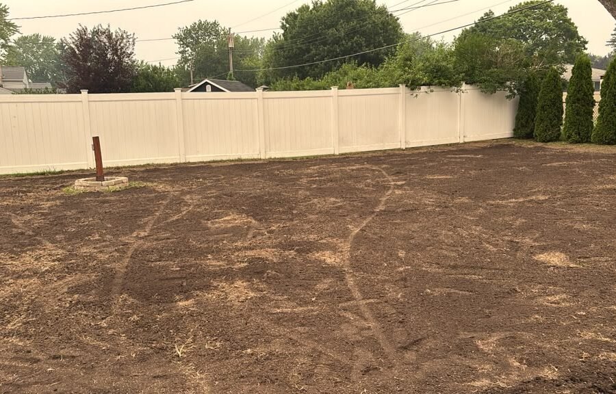 Completed landscaping project by KP Landscaping in Buffalo NY