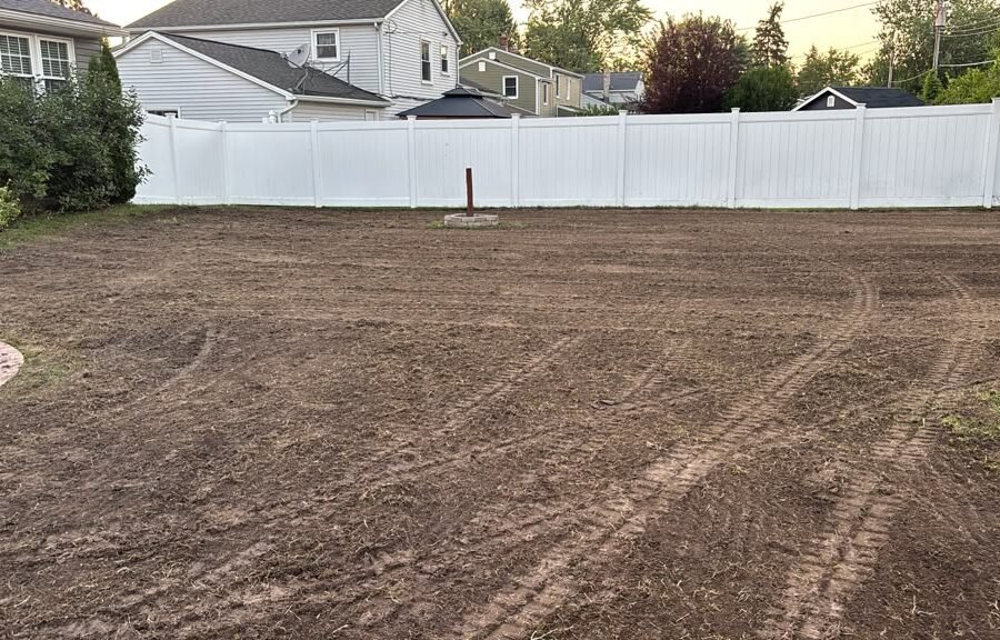 Completed landscaping project by KP Landscaping in Buffalo NY