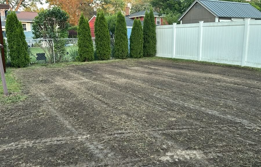 Completed landscaping project by KP Landscaping in Buffalo NY