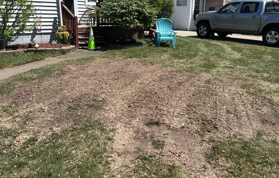 Completed landscaping project by KP Landscaping in Buffalo NY