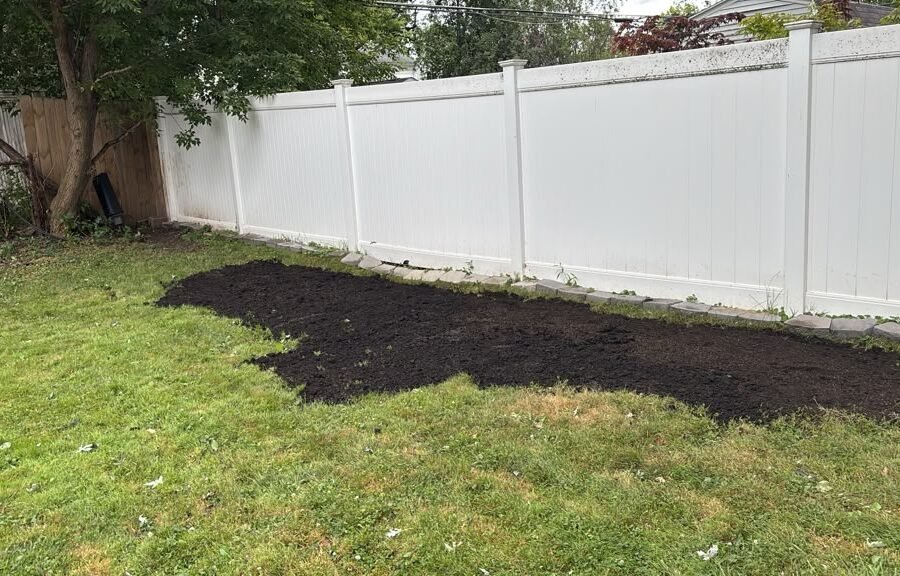 Completed landscaping project by KP Landscaping in Buffalo NY