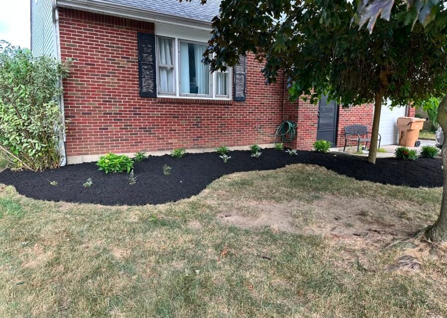 Completed landscaping project by KP Landscaping in Buffalo NY